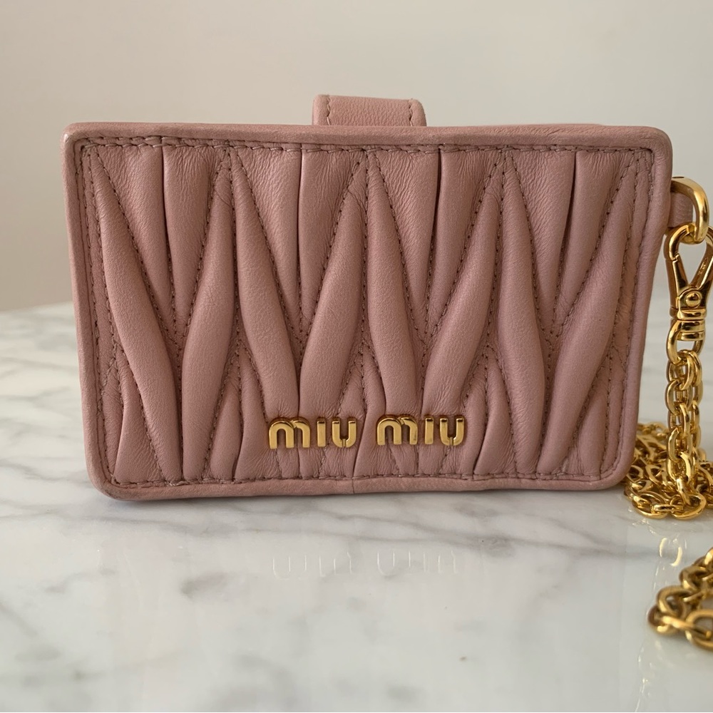 Miu Miu Card Holder New Without Tags - image 4